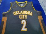 NBA 2 Gilgeous-alexander OkC Thunder 19-20 city Maillot brodé